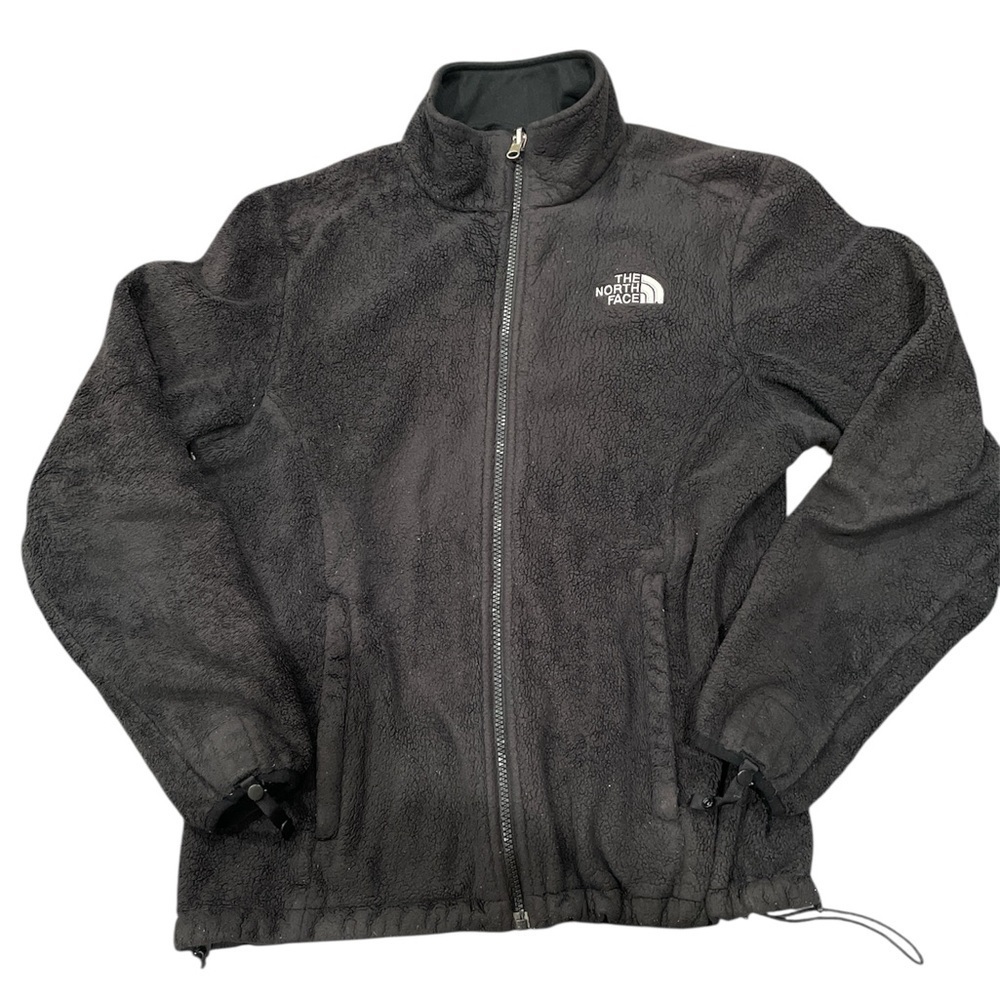 The North Face Jacket Womens Small Black Fleece Full Zip Outdoors Casual. Size M